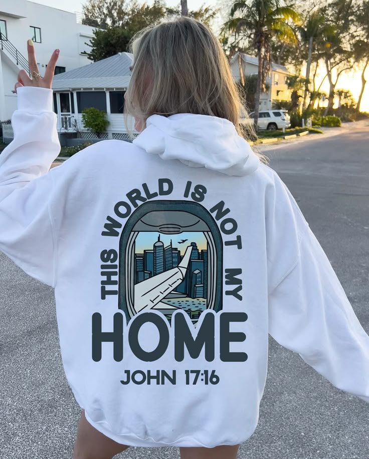 Home Printed Hoodie