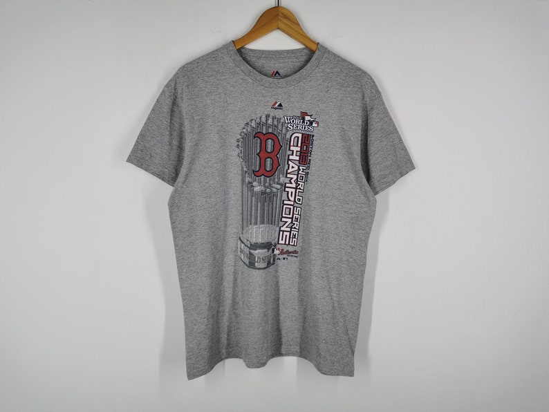 Boston Red Sox Shirt Vintage Boston Red Sox Majestic Baseball T Shirt Size M
