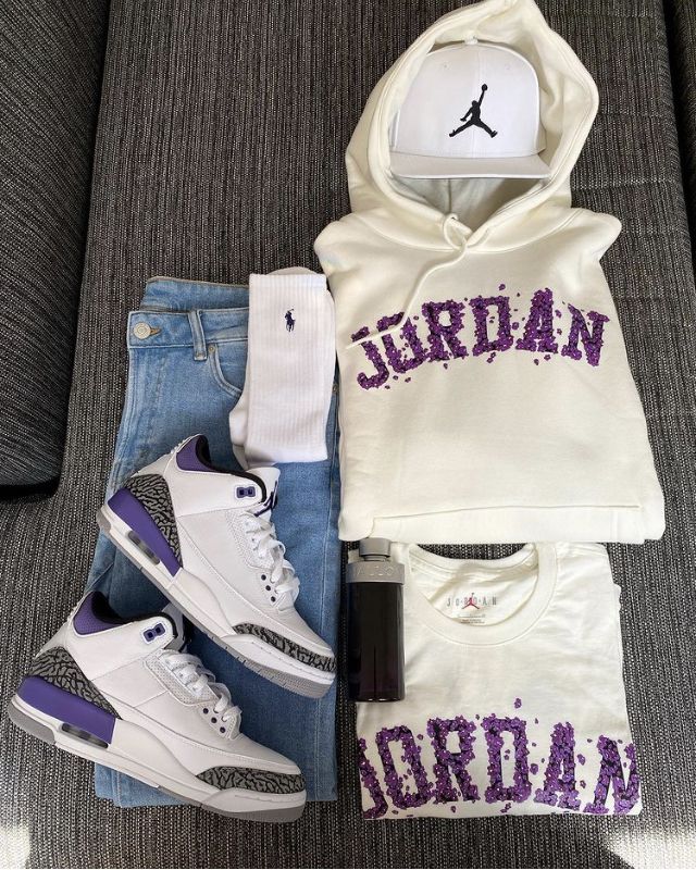 Jordan Purple Outfit