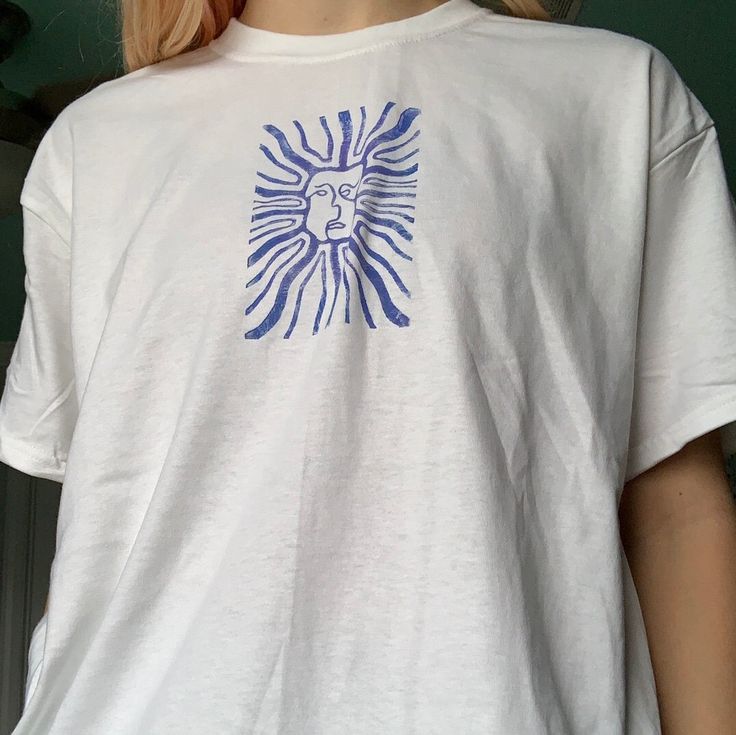 Abstract face T-shirt
