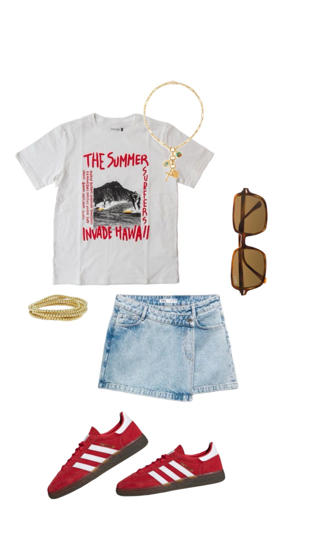 The Summer Invade Hawaii T-Shirt