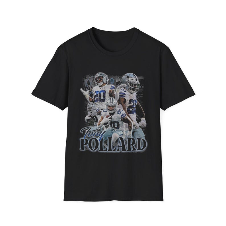 Limited Tony Pollard Vintage T-Shirt, Gift For Woman and Man Unisex T-Shirt