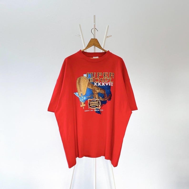 00s Super Bowl NFL Football t-shirt/ XXL
