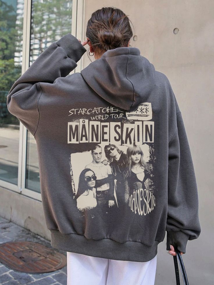 Maneskin Hoodie Sweatshirt Crewneck, Maneskin Tour 2023 Shirt, Rock Band Tour Concert Shirt, Trending Shirt Maneskin T-Shirt, Maneskin Tour