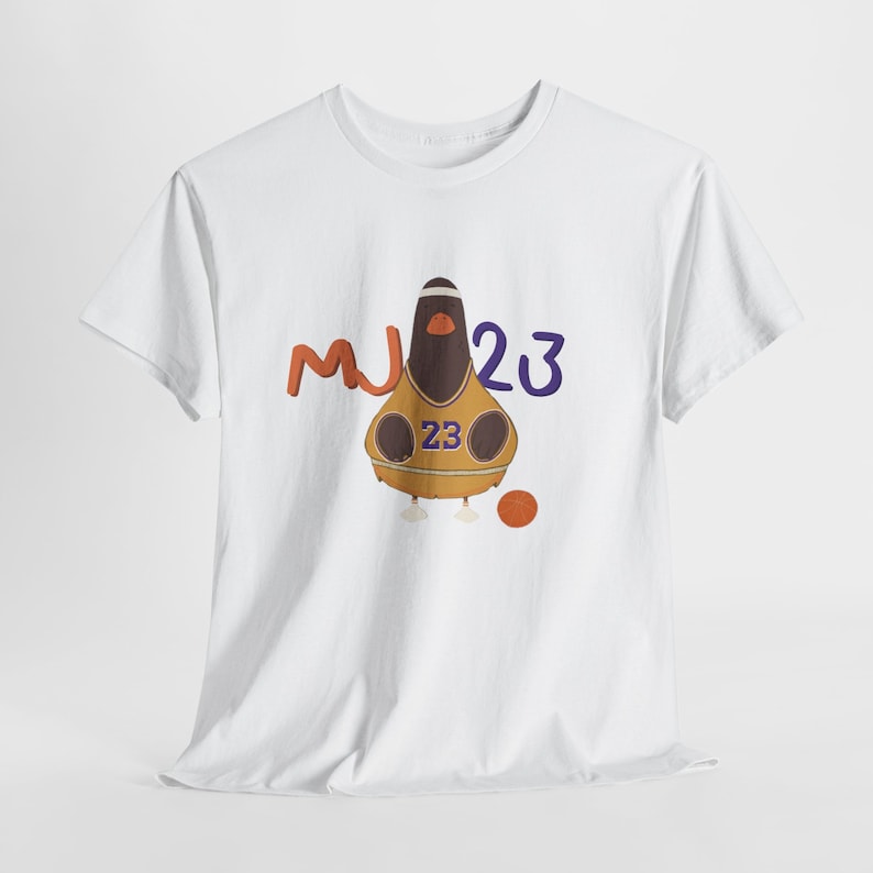 Neveralready 'MJ23' Unisex Tee - Retro Basketball Sports Shirt, Classic 90s Style T-Shirt, Vintage Michael Jordan Fan Apparel, Gift for For Men And Women