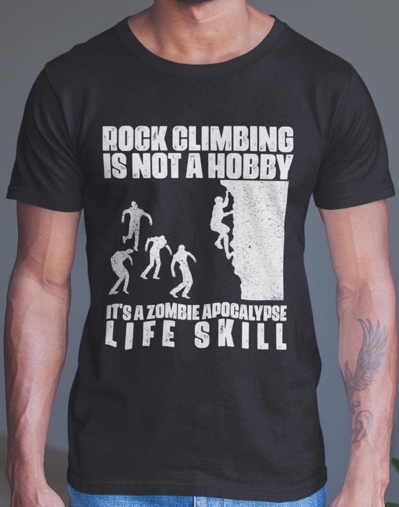 Climbing Shirt, Rock Climbing Is Not a Hobby T-shirt, Climber Women Men Funny Quote Vintage ShirtClimbing Shirt, Rock Climbing Is Not a Hobby T-shirt, Climber Women Men Funny Quote Vintage Shirt