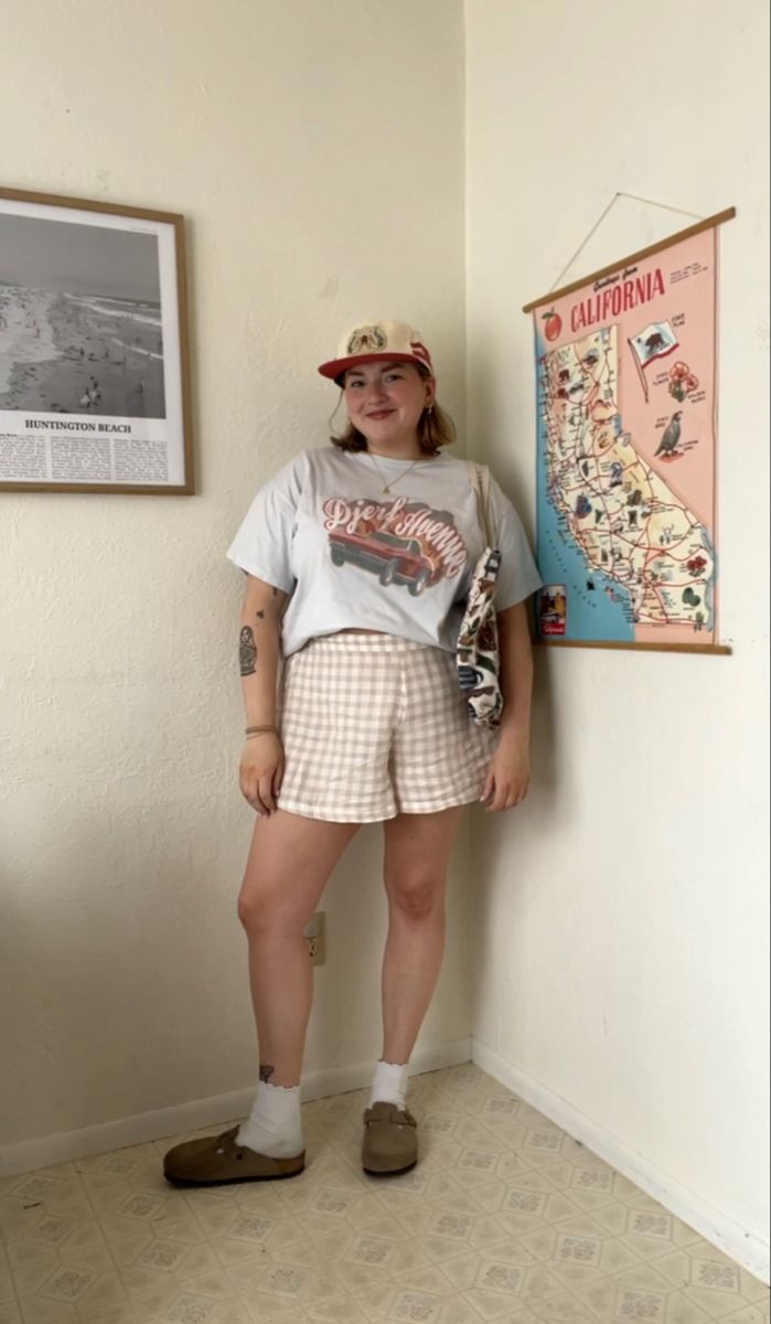 Plus Size Causal & Short Outfit