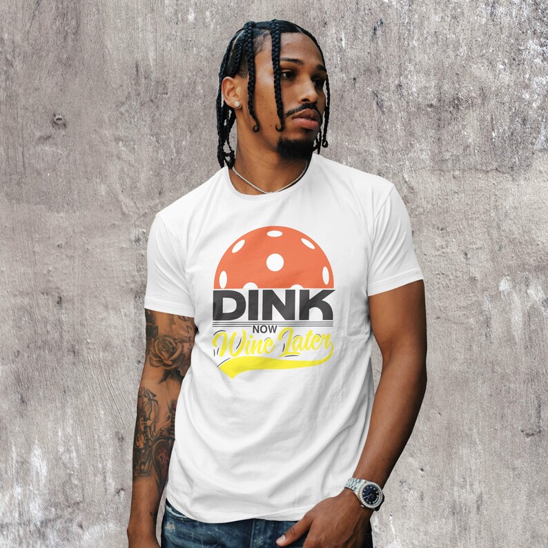 Dink Now Wine Later Shirt, Pickleball Shirt, Gift for Pickleball Lover, Funny Pickleball Shirt, Pickleball Graphic Tee, Funny Drinking TeeDink Now Wine Later Shirt, Pickleball Shirt, Gift for Pickleball Lover, Funny Pickleball Shirt, Pickleball Graphic Tee, Funny Drinking Tee
