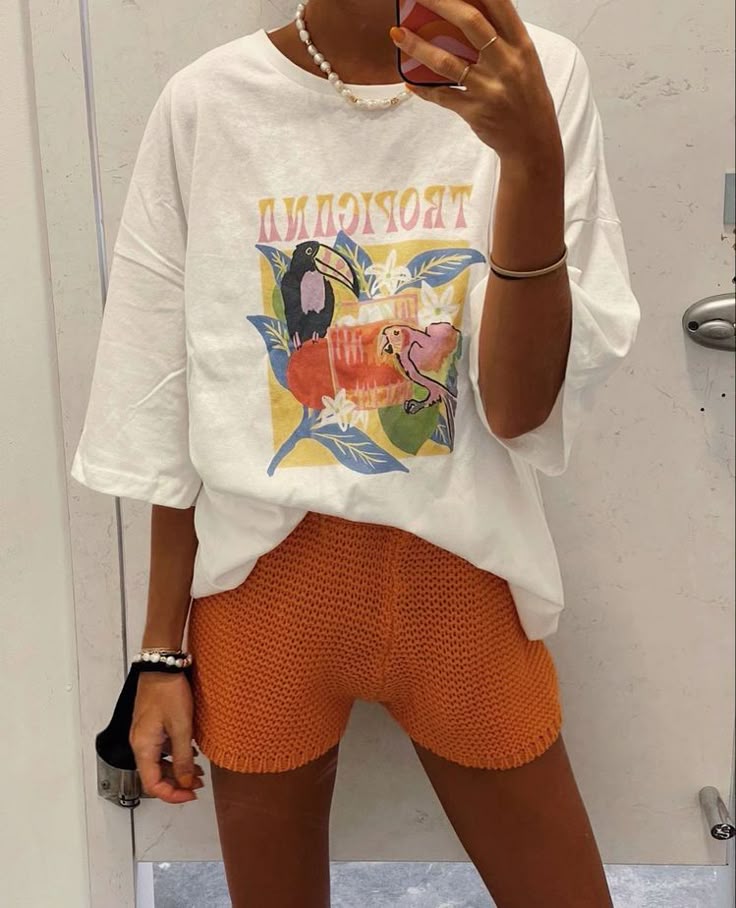 Tropicana Tee Shirt For Men And Women