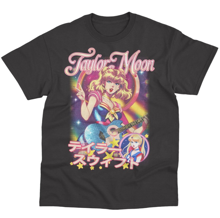 Taylor Moon Parody Taylor Swift and Sailor Moon Tee Shirt OutfitTaylor Moon Parody Taylor Swift and Sailor Moon Tee Shirt Outfit For Men And Women