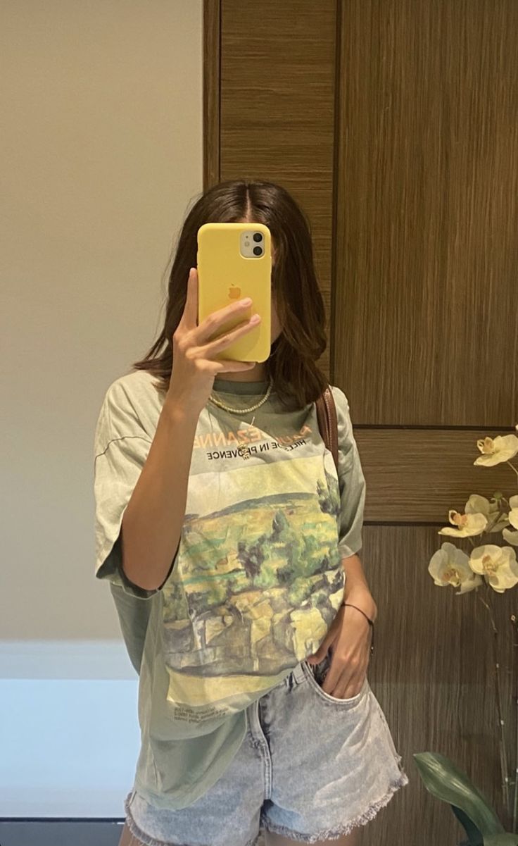 scenic graphic t-shirt For Men And Women