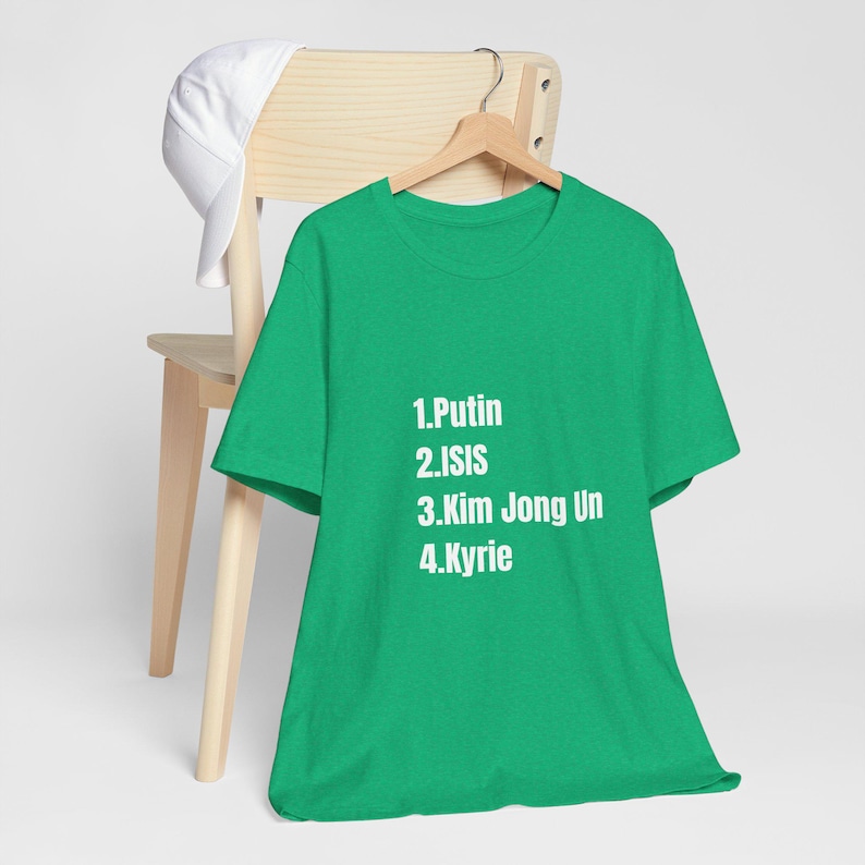 Kyrie Sucks Shirt, Funny Celtics Graphic Tee, Celtics Fan Gift Shirt, Boston Celtics Funny Tshirt, Green