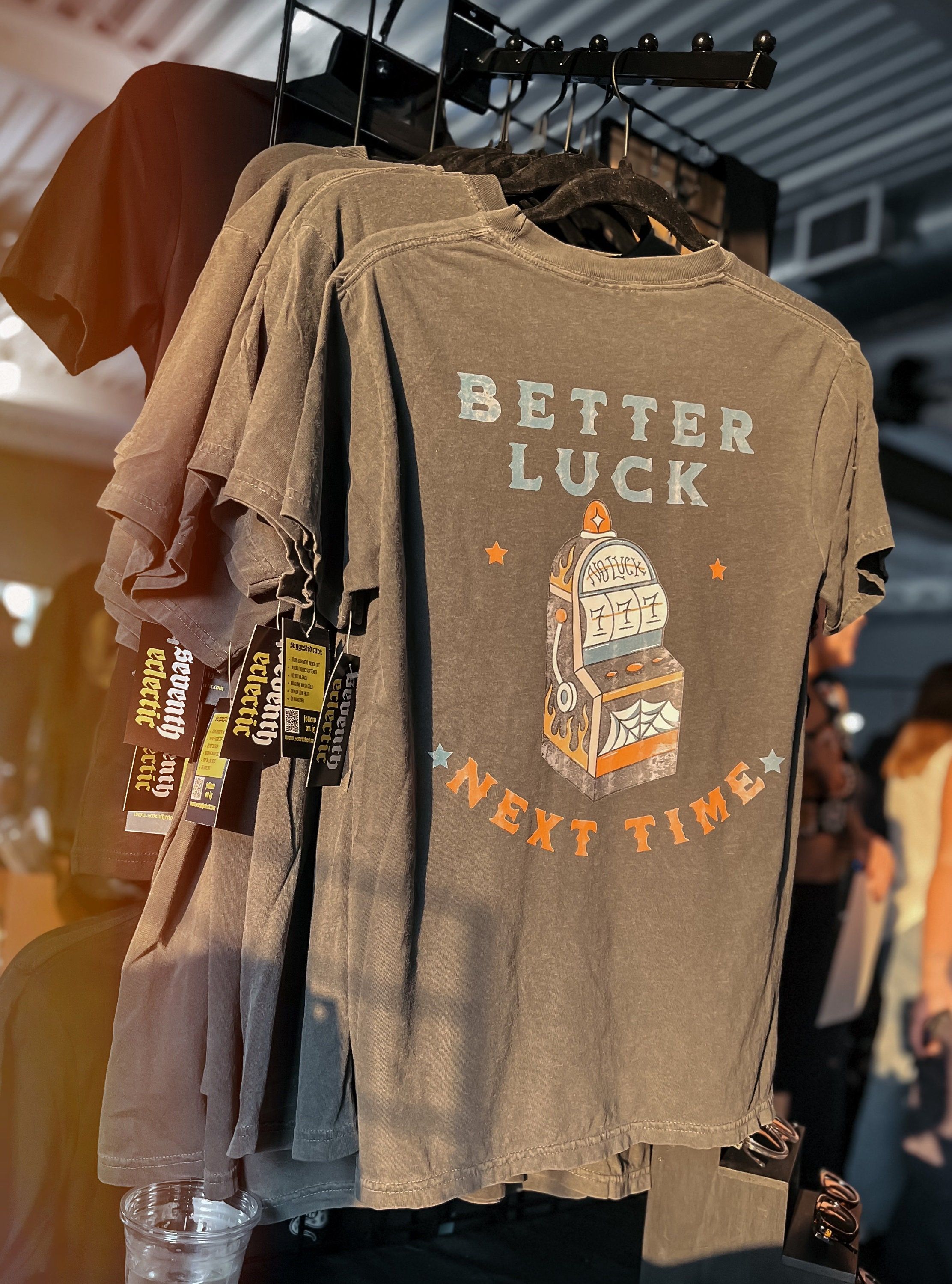 Better Luck Next Time Original Graphic Tee | 777 Vintage T-shirt - - More Option - Outfits For US