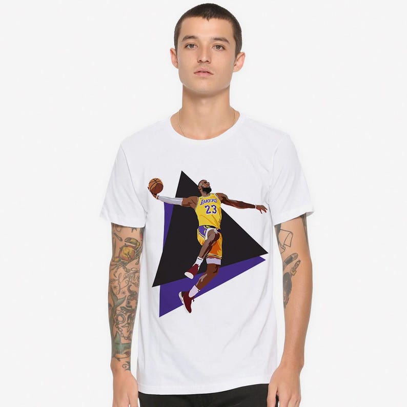 LeBron James T-Shirt, 100% Cotton Shirt, Men's and Women's Sizes