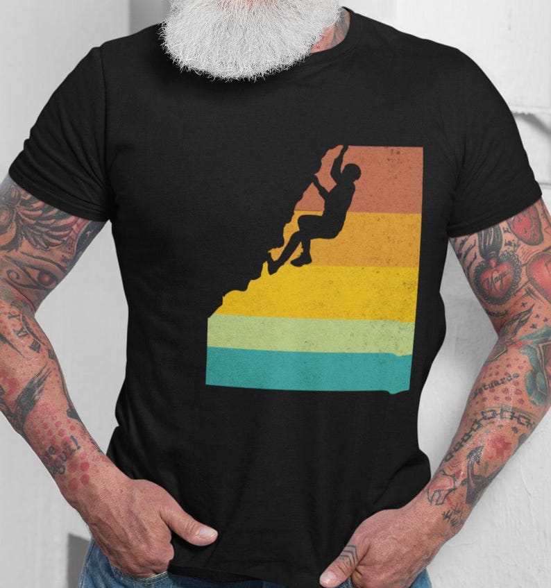 Climbing Shirt, Climber Climb Rock T-shirt, Climbing Lovers Women Men Vintage ShirtClimbing Shirt, Climber Climb Rock T-shirt, Climbing Lovers Women Men Vintage Shirt