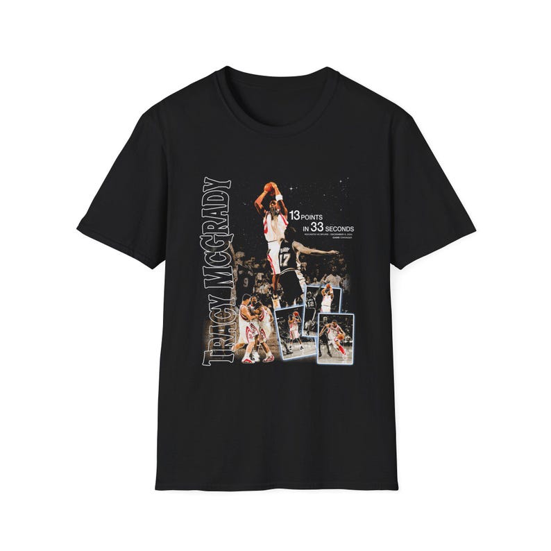 Limited Tracy McGrady Vintage T-Shirt, Gift For Woman and Man Unisex T-Shirt