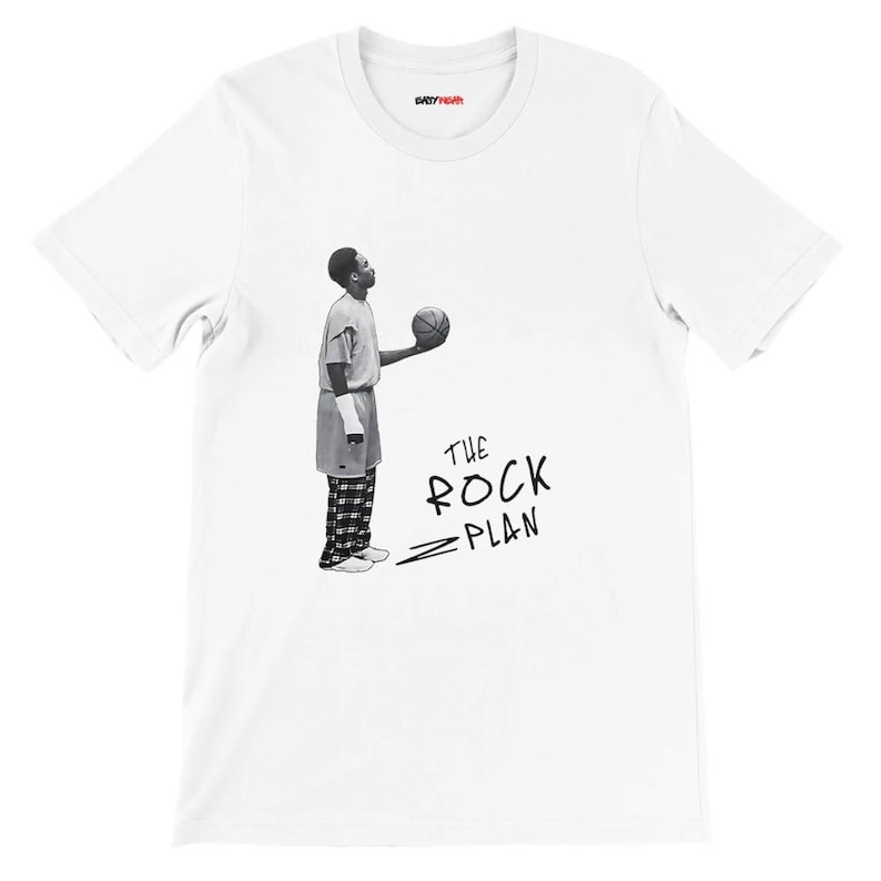 Kobe Bryant "The Rock Plan" Premium Unisex Crewneck T-Shirt | Basketball Legend Tribute