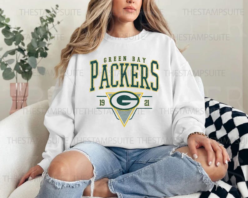 Vintage Green Bay Football Sweatshirt, Packers Shirt, Vintage Style Green Bay Football Shirt, Green Bay Fans Gift For Men And Women