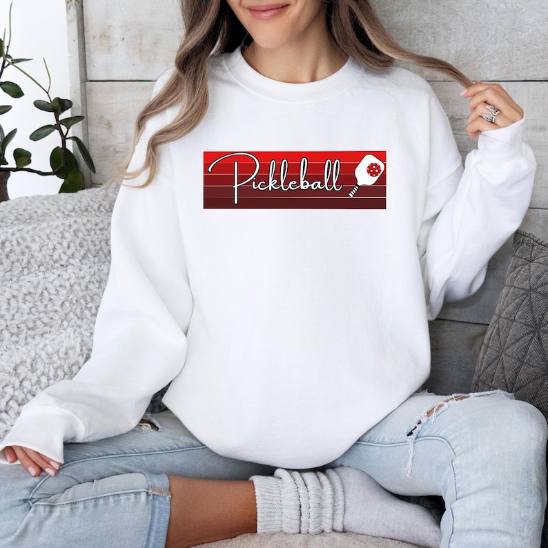 Pickleball Sweatshirt, Pickleball Sweater, Girls Pickleball Sweater, Pickleball Crewneck, Fall Sweatshirt, Game Day Shirt With Neck LabelPickleball Sweatshirt, Pickleball Sweater, Girls Pickleball Sweater, Pickleball Crewneck, Fall Sweatshirt, Game Day Shirt With Neck Label For Men And Women