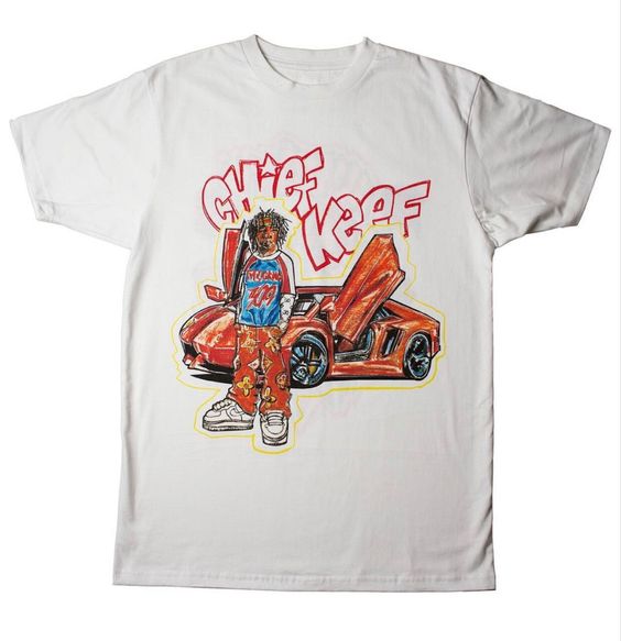 Chief Keef Airbrush T-ShirtChief Keef Airbrush T-Shirt