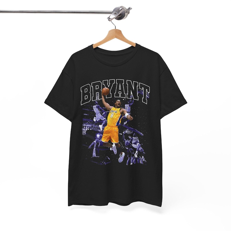 Kobe Bryant v1 Los Angeles Lakers Shaq Lebron James Magic Johnson Pau Gasol Derek Fisher Anthony Davis Bronny James Vintage T Shirt Bootleg