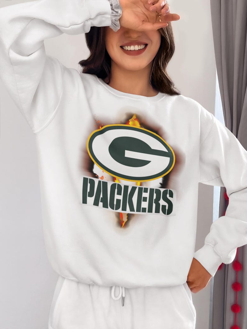 GreenBay Football Sweatshirt, Packers Sweat Shirt, Green Bay Football Hoodie, Vintage Green Bay Shirt, GB Football Fan Gift, Retro Green Bay
