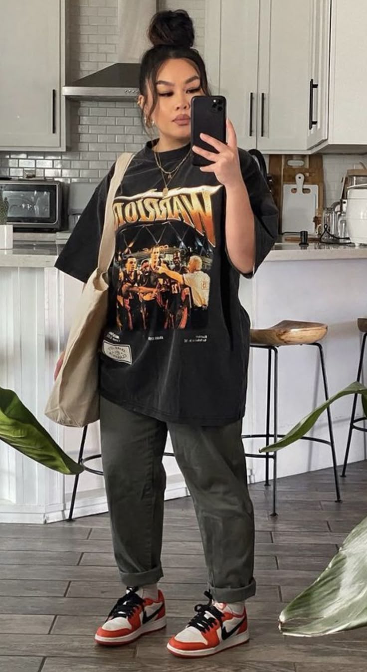 Bold outfit