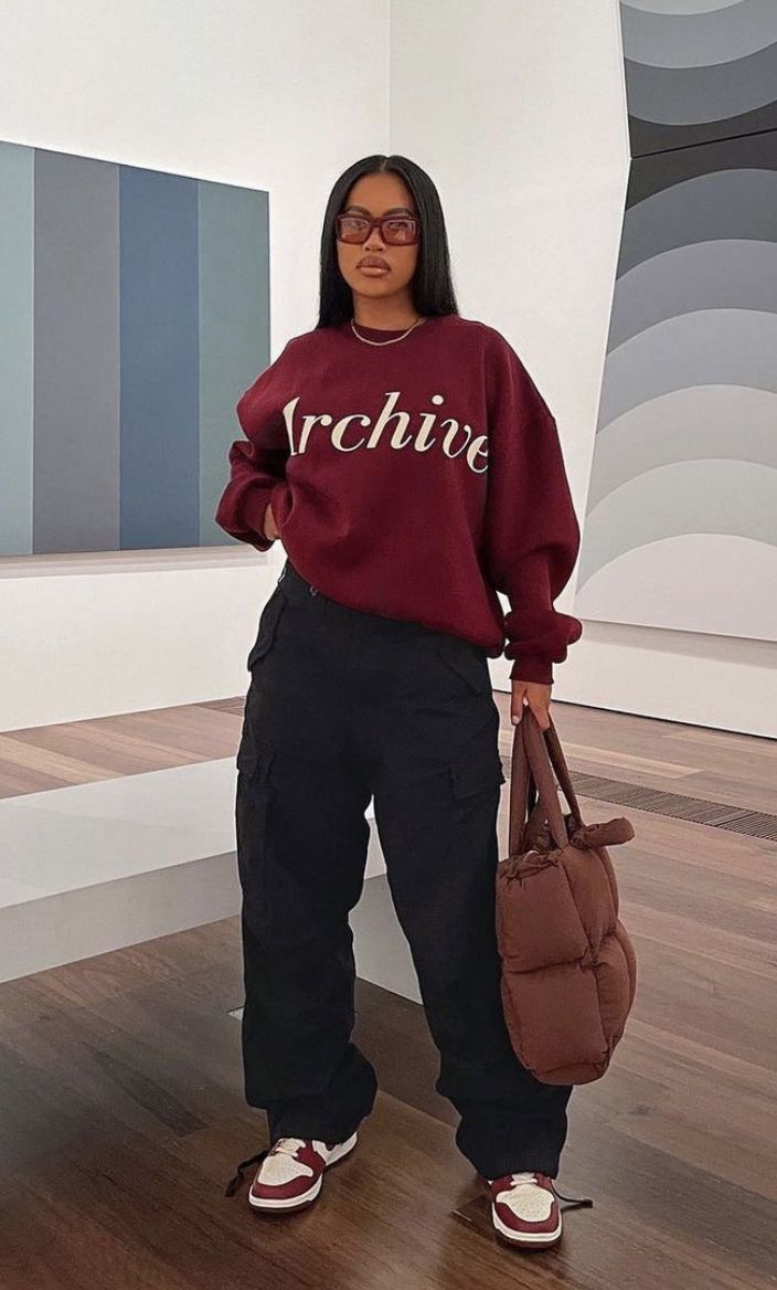Red Sweatshirt For Men And Women