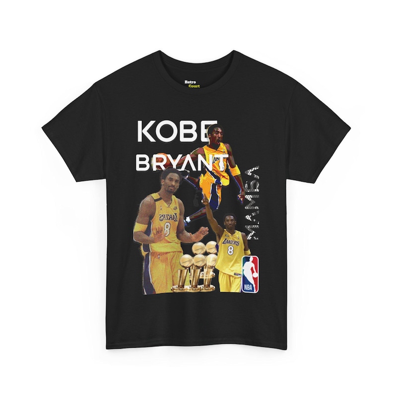 Kobe Bryant Tribute Tee, Unisex Basketball Shirt, Sports Apparel, Gift for Lakers Fans, Vintage Sports T-Shirt ver1