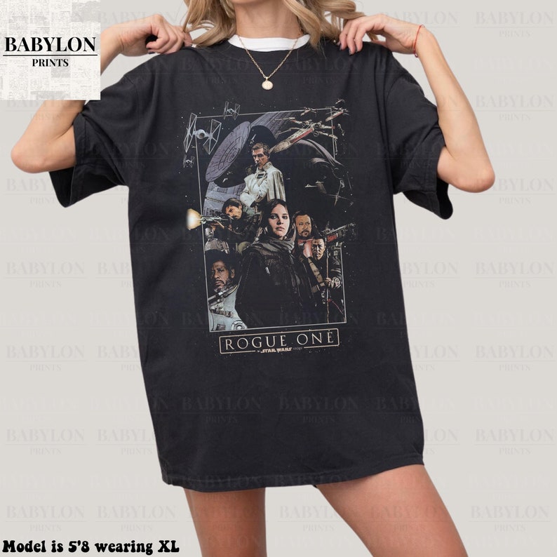 Vintage Star Wars Rogue One T Shirt, Star Wars Shirt Rogue One Movie Andor Season 2 Shirt Cassian Andor Shirt Jyn Erso Darth Vader Shirt For Men And Women