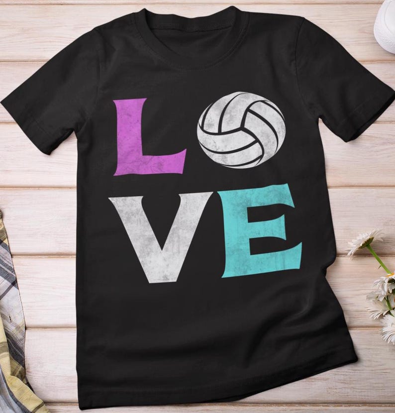 Love Volleyball Shirt, Volleyball Sports Lovers T-shirt, Women Men Volleyball Shirt, Volleyball Player Cute ShirtLove Volleyball Shirt, Volleyball Sports Lovers T-shirt, Women Men Volleyball Shirt, Volleyball Player Cute Shirt