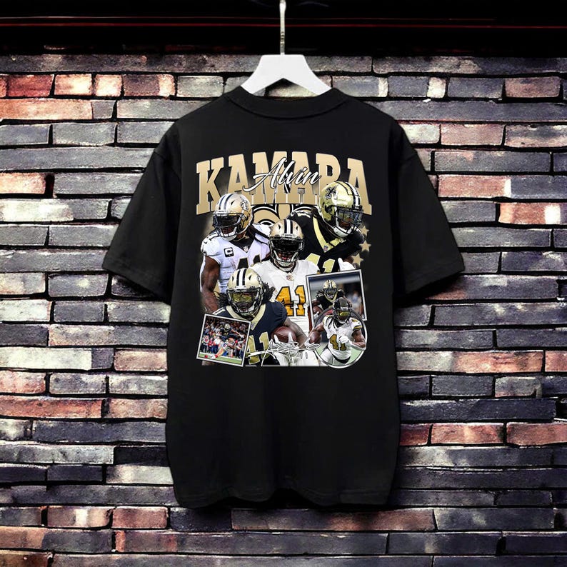 Vintage 90s Graphic Style Alvin Kamara T-Shirt, Alvin Kamara shirt, Vintage Oversized Sport Tee, Retro American Football Bootleg Gift