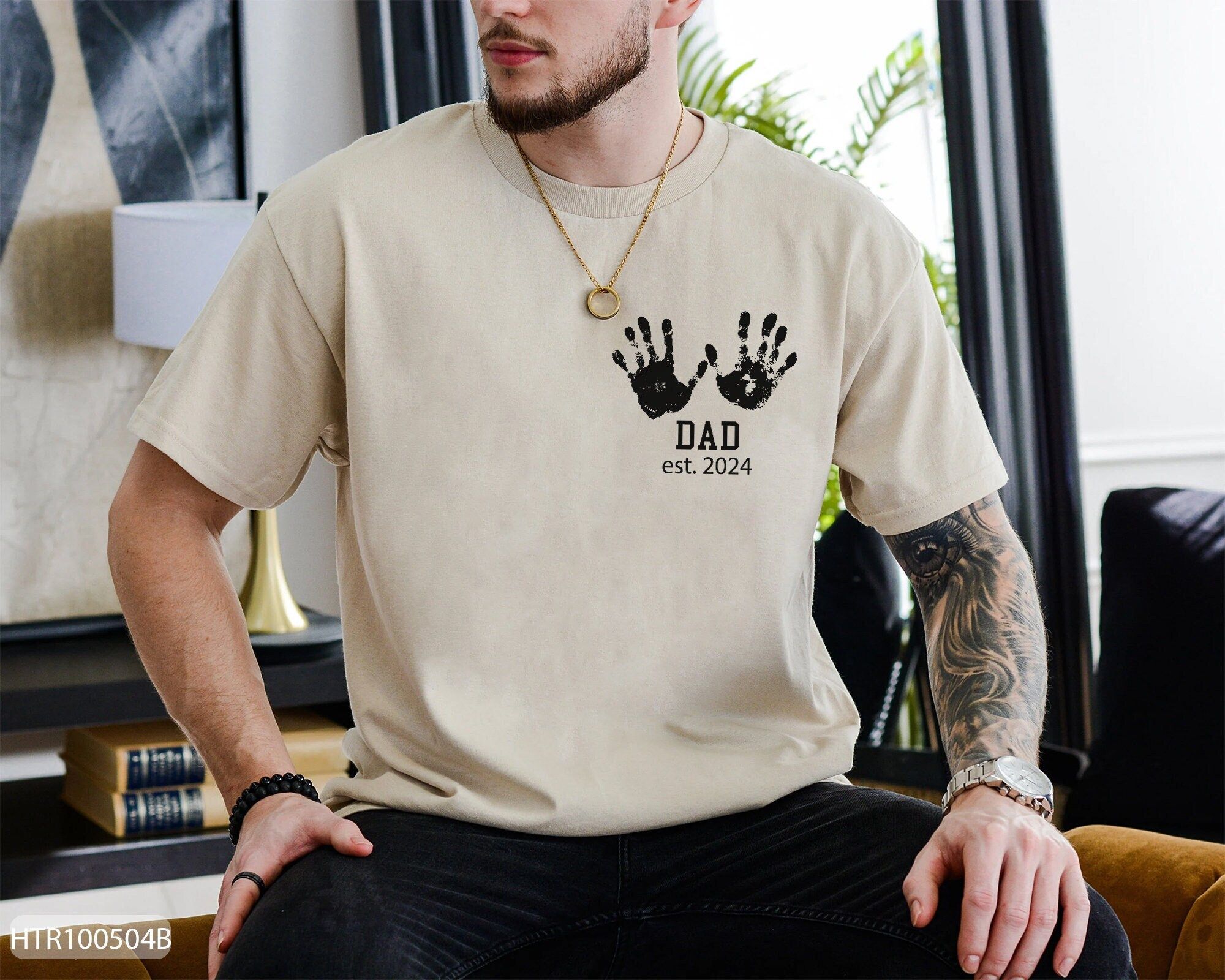 Custom Dad Shirt, Fathers Day Gifts, 1st Fathers Day Shirt, Personalized New Dad Gifts, Gifts For Dad, Pregnancy Announcement for Dad - - More Option - Outfits For US