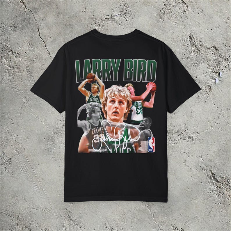 Larry Bird Vintage Shirt Unisex T-Shirt, Vintage NBA Apparel, Basketball Fan Gift, Sports Memorabilia, Gift for Him/Her, Retro Sportswear