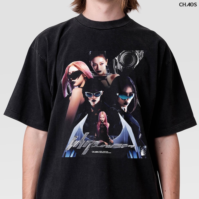 Aespa Whiplash Kpop T-ShirtAespa Whiplash Kpop T-Shirt