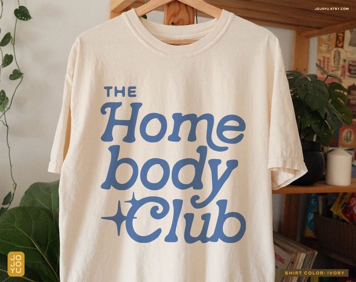 The Homebody Club Unisex T-shirt for Introvert gift for her gift for him stay at home cozy shirt homebody shirt