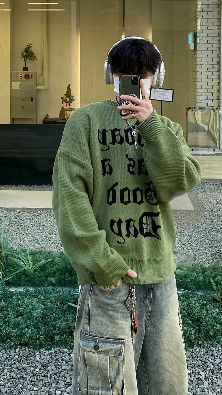 Green Sweater