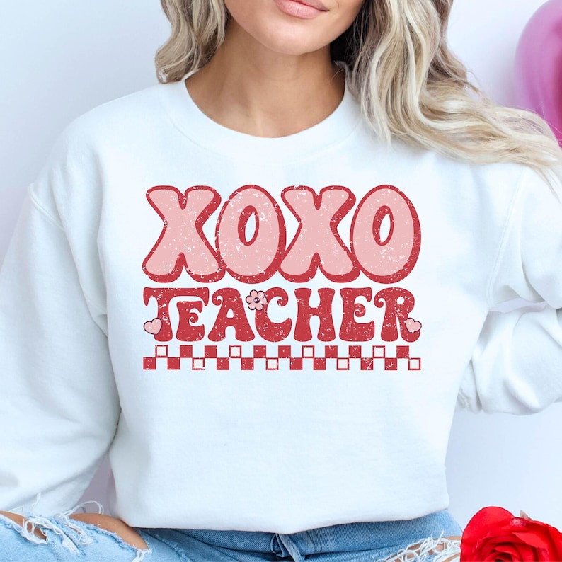 XOXO Teacher Shirt, Teacher Valentine Shirt, Xoxo Shirt, Valentine Teacher Shirt, Funny Teacher Valentine T Shirt For Men And Women