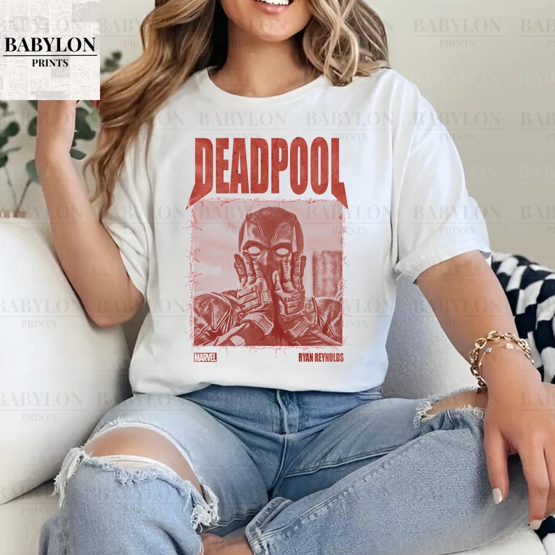 Vintage Deadpool Wade Wilson T Shirt | Funny Deadpool Shirt Marvel Deadpool T Shirt Superhero Shirt Wolverine T Shirt X-Men Deadpool Meme For Men And Women