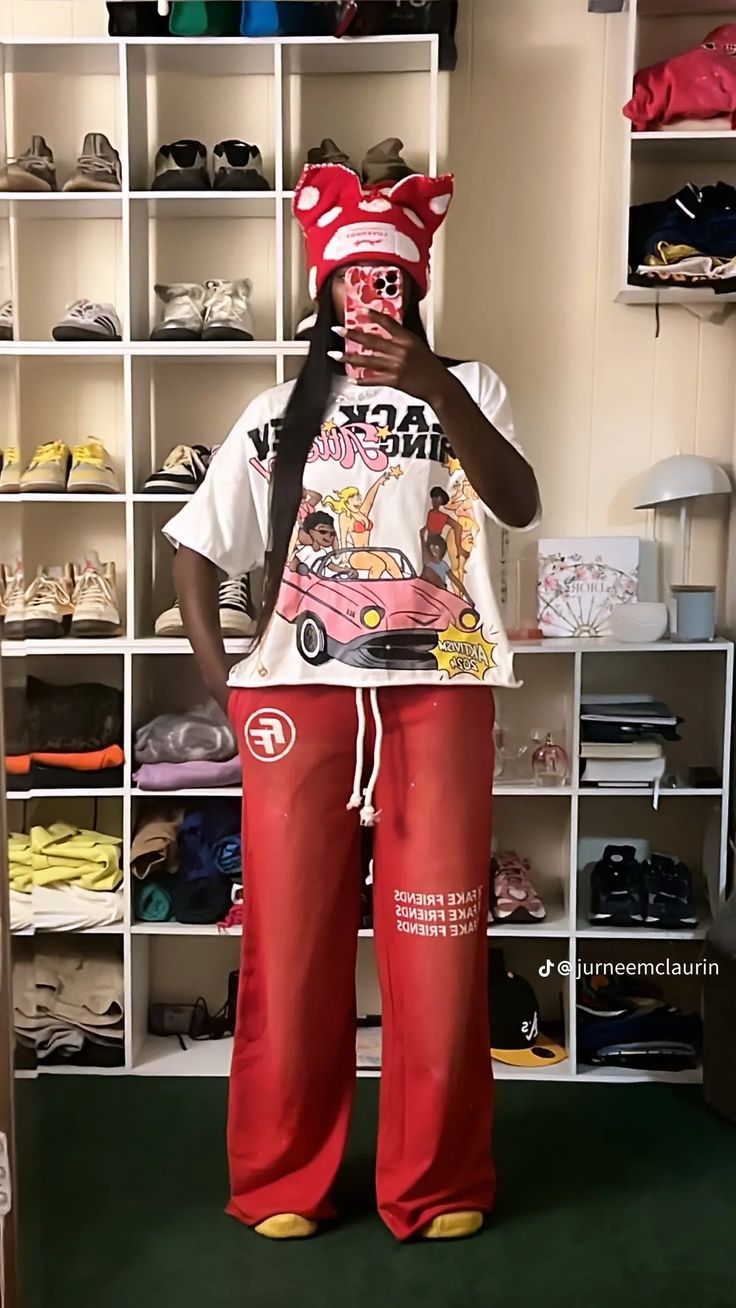 Graphic Printed Oversized T-Shirt with Retro Car Design