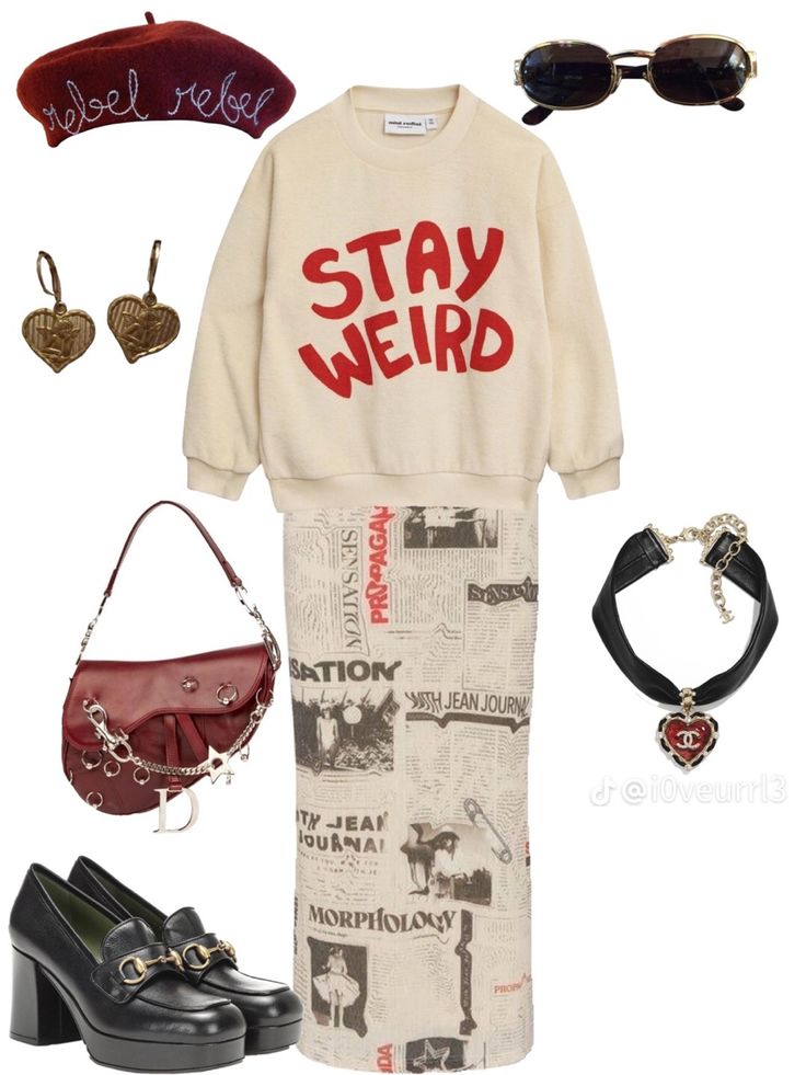 STAY WEIRD Sweatshirt