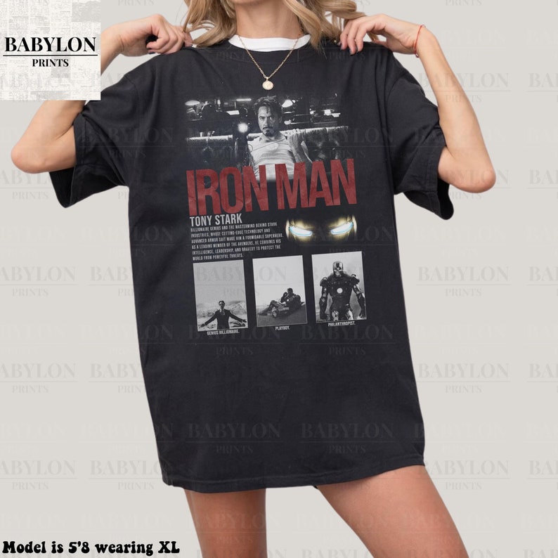 Vintage Iron Man T Shirt Retro Tony Stark Iron Man MCU Shirt Robert Downey Jr Marvel Disney Sweatshirt Avengers Campus Disneyworld Gift TeeVintage Iron Man T Shirt Retro Tony Stark Iron Man MCU Shirt Robert Downey Jr Marvel Disney Sweatshirt Avengers Campus Disneyworld Gift Tee For Men And Women