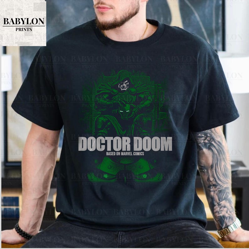 Vintage Doctor Doom Shirt, Robert Downey JR Avengers shirt, Retro Marvel Comic Book Shirt, Vintage Streetwear Shirt, Avengers Doomsday tee For Men And Women