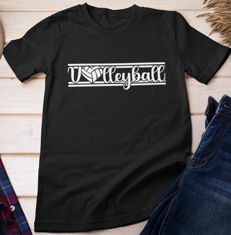 Volleyball Shirt, Volleyball With Heart T-shirt, Volleyball Lovers Women Men Cute Shirt, Sports Volleyball Supporters ShirtVolleyball Shirt, Volleyball With Heart T-shirt, Volleyball Lovers Women Men Cute Shirt, Sports Volleyball Supporters Shirt For Men And Women