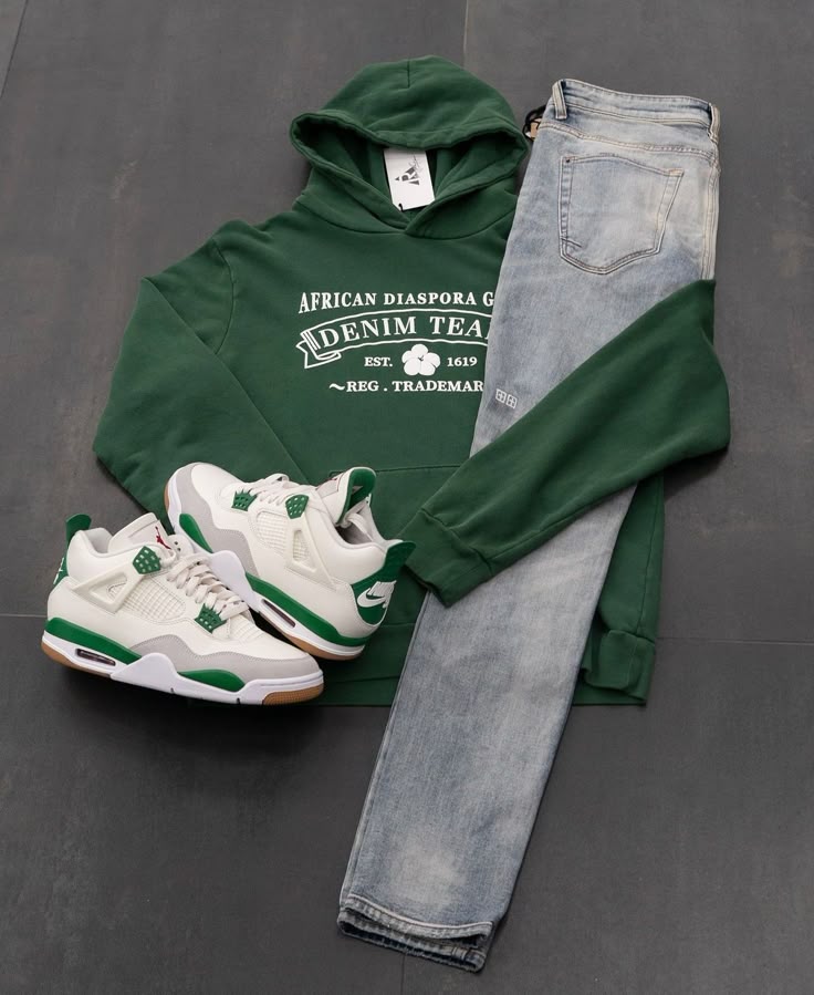Green Hoodie