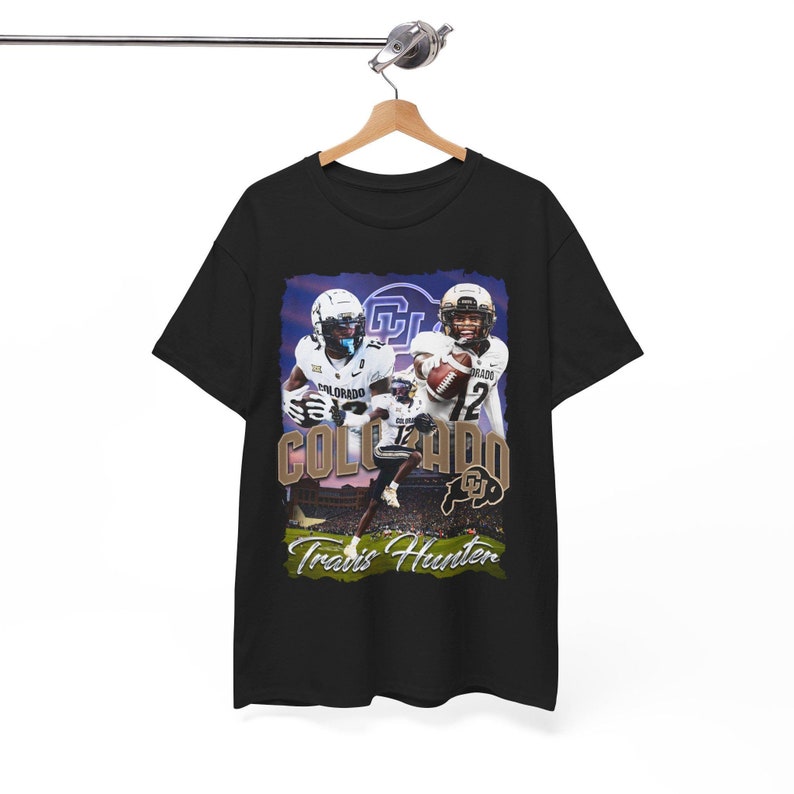 Travis Hunter v3 Colorado Buffaloes Deion Sanders Shadeur Sanders Coach Prime He12man Peggy Coppom Ralphie College Football For Men And Women