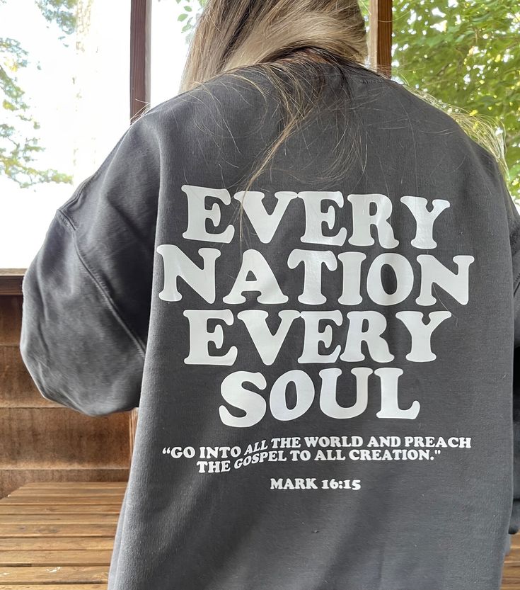 Every Nation Every Soul Unisex Crewneck