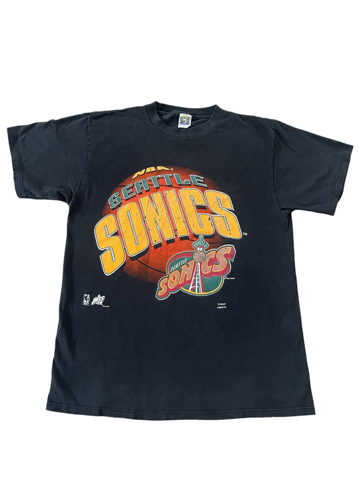 Vintage 1994 Seattle Sonics Tee, Shirt Outfit, Gifts For Men, Gifts For Women