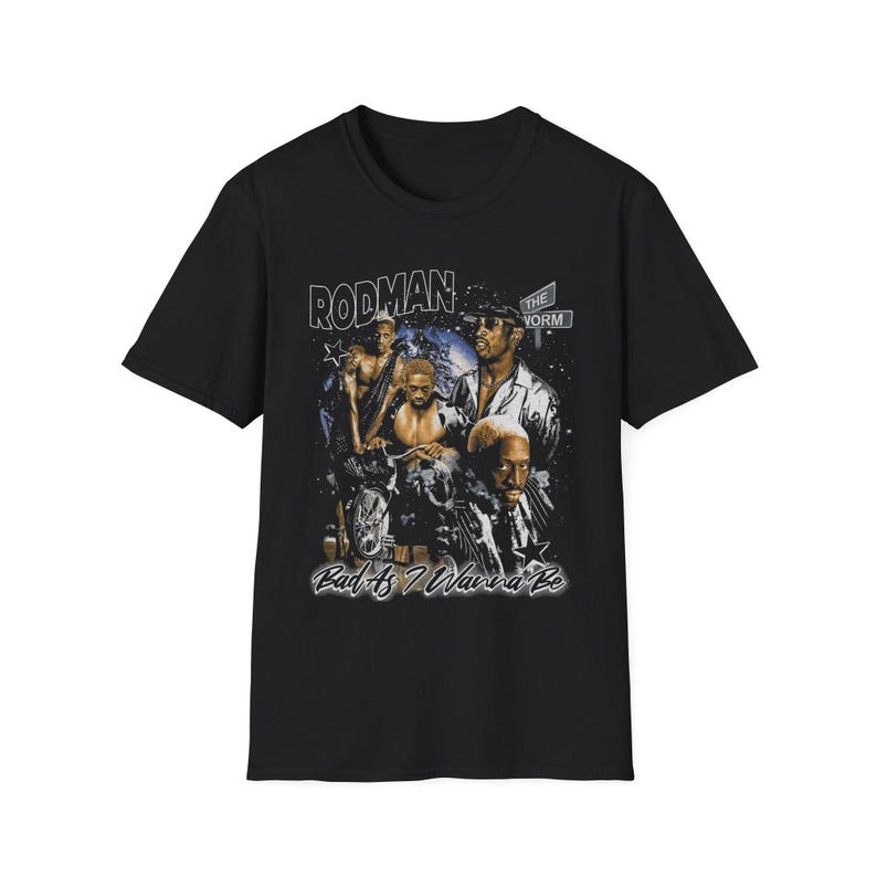 Limited Rodman Bad As I Wanna Be Vintage T-Shirt, Gift For Woman and Man Unisex T-Shirt