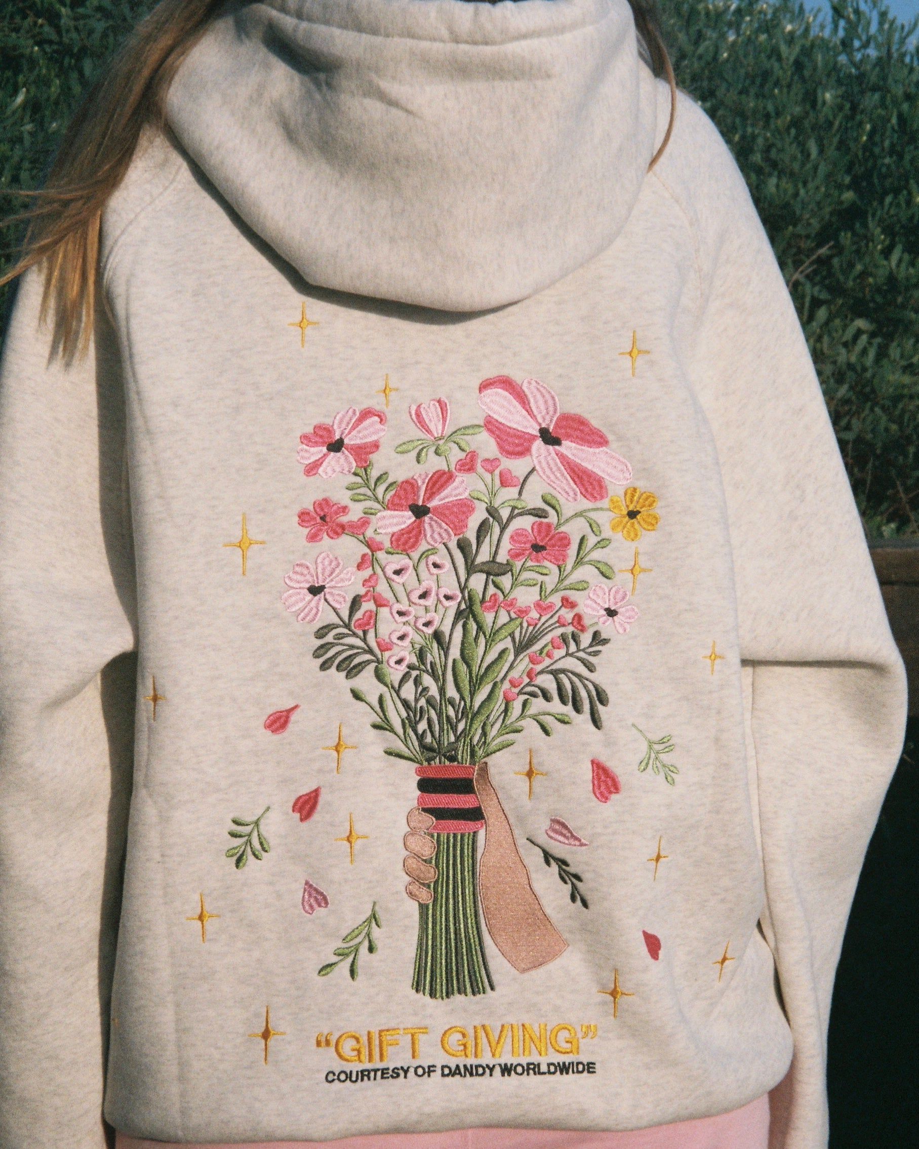 Embroidered Hoodie-Dandy Worldwide-Gift giving - - More Option - Outfits For US